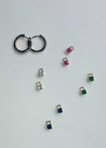 Multi Colour Earring Set