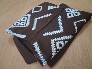 Brown Patterned Shirt