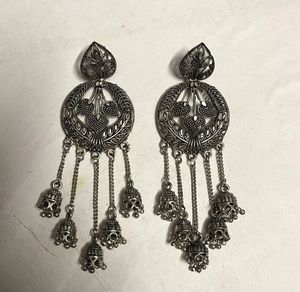 Dangling Jhumka Earrings