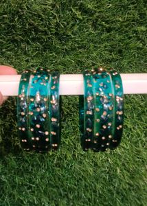 Green Bangle Set