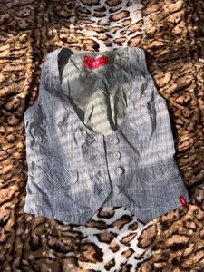 Grey Waist Coat