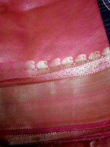 Elegant Pink Saree