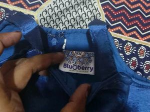 Baby Girl Blueberry Balloon Frock