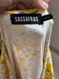 Yellow Floral Summer Dress