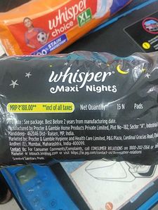 Whisper Maxi Nights XL