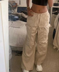 Beige Cargo Pants | Y2K |