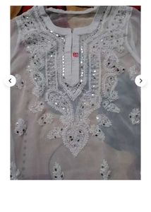 Elegant White Chikankari Suit – Timeless Grace &amp; C