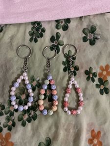 Bead Charm Keychains