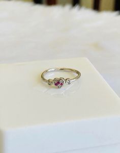 Silver Heart Ring 🩷