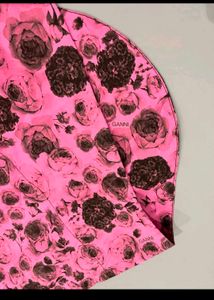 Pink Floral Ethnic Skirt