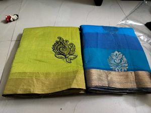 Combo Of 2 New Unused Beautiful Saree