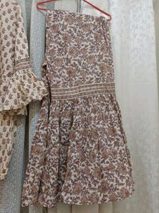 Cotton Sharara Set