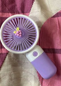 Cute Grape Mini Fan