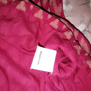 V- Neck Angrakha Short Kurti