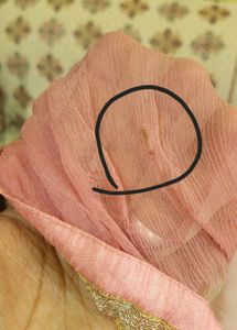 Pink Georgette Dupatta💕