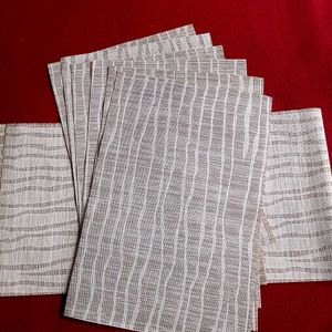 Set Of 6 Table Mat &amp; 1 Runner