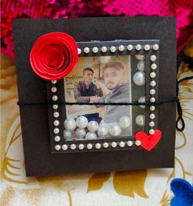 Handmade Birthday Scrapbook With Box