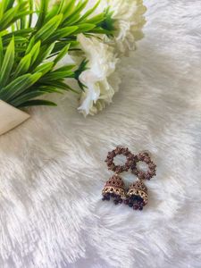 Boho Jhumka Earring Set