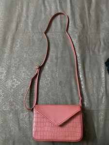 Pink Crossbody Bag