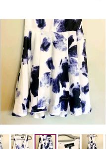 Beautiful Blue And White Dress