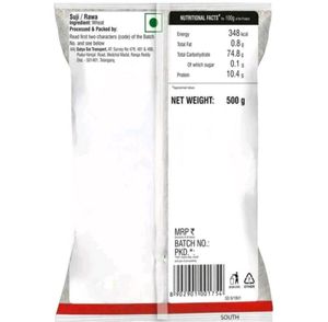 Suji Rawa - Pure &amp; Fresh (500 gm)