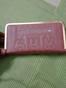 Pink Quilted Wallet