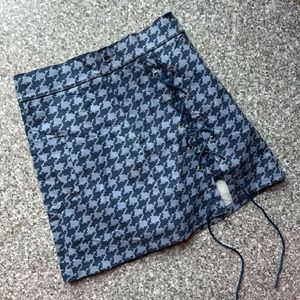 Tie Up Floral Top &amp; Skirt