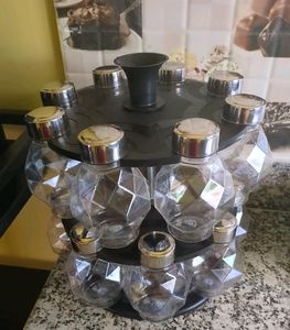 Masala Daimond Shape Jar set😍