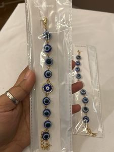 Evil Eye Beaded Bracelet Set