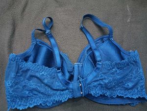 Blue Lace Bra🔥