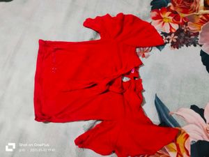 Baby Girls Top And Hot Pant Set