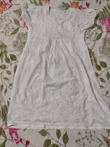 White Short Kurta