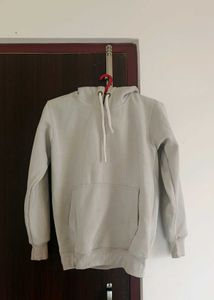 Casual Light Grey Hoodie