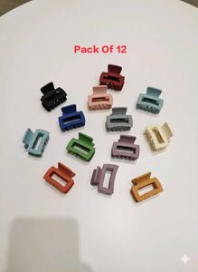 Hair Claw Clips - 12 Pack