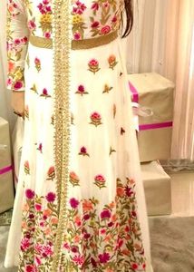Floral Embroidered Anarkali Kurti