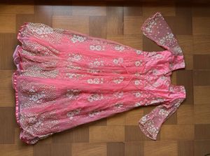 Pink Embellished Lehenga Choli