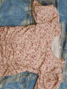 Floral Print Mini Dress