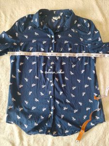 Unicorn Print Button Down