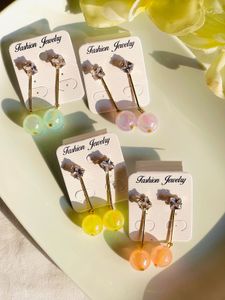 Cute Colorful Beaded Fashion Earrings