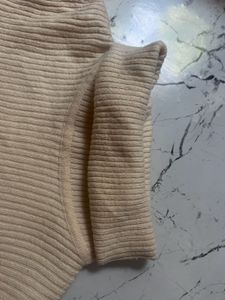 Beige Turtleneck