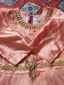 36 Inches Flared One Time Used Gown