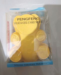 Price Drop- Silicon Teddybear Mould- Pack of 2