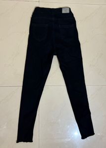 26 Size Black High-Waisted Skinny Jeans