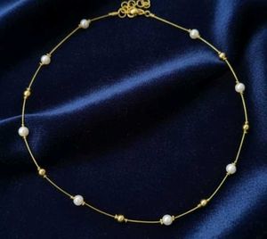 Pearl & Gold Delicate chain