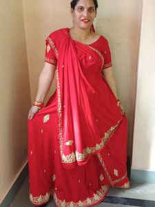 Bridal Lehenga Choli Dupatta ❤️
