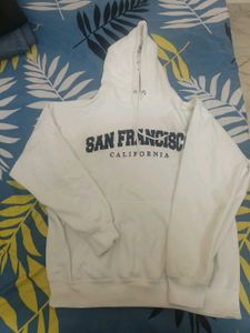 San Francisco White Hoodie