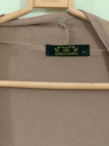 Elegant Pearl Embellished Cardigan