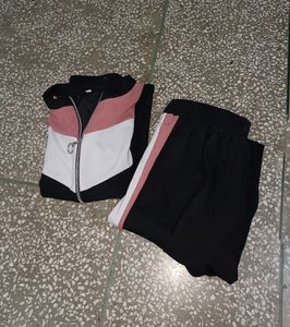 Black Track Suit For Girls/new Track Suit For Ladies/women Track Suit With Chain