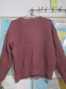 Woolen Pink(dusk) Sweater