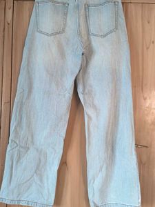 Light Wash Wide Leg Jeans